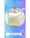 COACH CANVAS HOBO SHOULDER BAG IN WHITE (BAG SPA CLEANING, NANO RESTORATION)