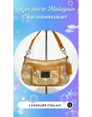 COACH POPPY SIGNATURE GROOVY SHOULDER BAG (BAG SPA CLEANING, TREATMENT&CARE)
