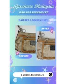 COACH POPPY SIGNATURE GROOVY SHOULDER BAG (BAG SPA CLEANING, TREATMENT&CARE)