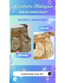 COACH POPPY SIGNATURE GROOVY SHOULDER BAG (BAG SPA CLEANING, TREATMENT&CARE)