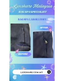 COACH LEATHER HOBO BAG (BAG SPA CLEANING, ZIP REPLACEMENT)