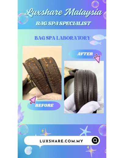 COACH MADISON MAGGIE HOBO BAG (LEATHER REPLACEMENT , BAG SPA CLEANING)