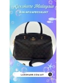 COACH LILLIE CARRYALL IN SIGNATURE CANVAS (BAG SPA CLEANING,TREATMENT&CARE)