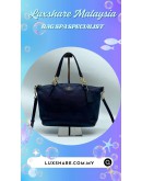 COACH SMALL KELSEY SATCHEL IN METALLIC PEBBLE LEATHER (BAG SPA CLEANING,NANO RESTORATION)
