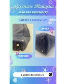 CHRISTIAN DIOR BLUR CANNAGE SHOPPER TOTE BAG (TOUCH UP CORNER PART, BAG SPA CLEANING)