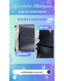 CHRISTIAN DIOR BE DIOR TOP HANDLE BAG IN BLACK LEATHER (BAG SPA CLEANING,TREATMENT&CARE)