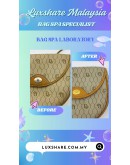 CHRISTIAN DIOR HONEYCOMB PVC SHOULDER BAG (VACHETTA LEATHER REPLACEMENT, GOLD PLATED)