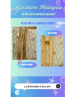 CHRISTIAN DIOR HONEYCOMB PVC SHOULDER BAG (VACHETTA LEATHER REPLACEMENT, GOLD PLATED)