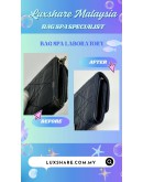 CHRISTIAN DIOR MISS DIOR CROISIERE WALLET ON CHAIN (BAG SPA CLEANING,TOUCH UP CORNER PART)