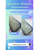 CHRISTIAN DIOR BLUE OMBRÉ LIZARD MEDIUM LADY DIOR TOTE BAG (BAG SPA CLEANING,TREATMENT&CARE)