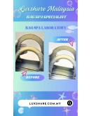 CHRISTIAN DIOR BLUE OMBRÉ LIZARD MEDIUM LADY DIOR TOTE BAG (BAG SPA CLEANING,TREATMENT&CARE)