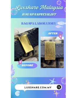 DIOR 30 MONTAIGNE BAG IN BLUE DIOR ODLIQUE JACQUARD (BAG SPA CLEANING,GOLD PLATED)