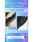 LADY DIOR HANDBAG BLACK LEATHER (BAG SPA CLEANING, OIL EDGE)