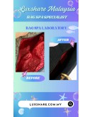 LADY DIOR HANDBAG BLACK LEATHER (BAG SPA CLEANING, OIL EDGE)