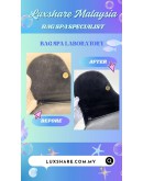 CHRISTIAN DIOR SADDLE TOP HANDLE BAG IN BLACK (NANO RESTORATION, LEATHER REPLACEMENT)