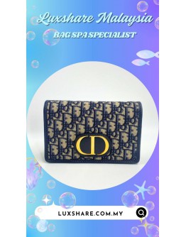 CHRISTIAN DIOR 2-IN-1 30 MONTAIGNE PUCH IN BLUE (BAG SPA CLEANING, NANO RESTORATION)
