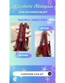 CHRISTIAN DIOR LADY DIOR HANDBAG (NANO RESTORATION, LEATHER REPLACEMENT)