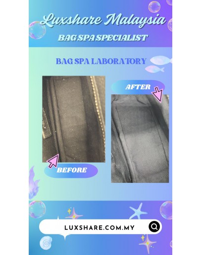 CHRISTIAN DIOR OBLIQUE SADDLE MESSENGER POUCH BAG (BAG SPA CLEANING, TREATMENT&CARE)