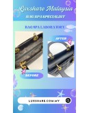 LADY DIOR IN BLACK (LEATHER REPLACEMENT, ZIP REPLACE TO FLAP)