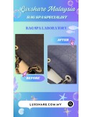 CHRISTIAN DIOR ULTRADOOR CANNAGE LEATHER TOTE BAG IN BLUE (TOUCH UP CORNER PART, NANO RESTORATION)