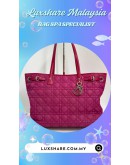 CHRISTIAN DIOR PANAREA TOTE IN PINK (BAG SPA CLEANING, TREATMENT&CARE)
