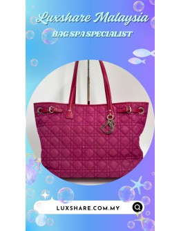 CHRISTIAN DIOR PANAREA TOTE IN PINK (BAG SPA CLEANING, TREATMENT&CARE)