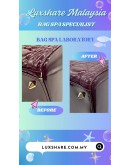 CHRISTIAN DIOR LADY DIOR MEDIUM OMBRÉ PATENT LEATHER CANNAGE BAG (BAG SPA CLEANING,NANO RESTORATION)
