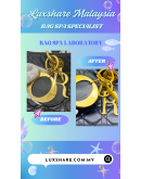 CHRISTIAN DIOR TOTE SHOULDER BAG IN BLACK CANNAGE LEATHER" NANO RESTORE GOLD PLATED AND BAG SPA SERVICE"