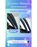 CHRISTIAN DIOR TOTE SHOULDER BAG IN BLACK CANNAGE LEATHER" NANO RESTORE GOLD PLATED AND BAG SPA SERVICE"