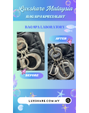 CHRISTIAN DIOR LADY DIOR MEDIUM IN BLACK LAMBSKIN LEATHER WITH SILVER HARDWARE INCLUDES WITH TWO STRAP LEATHER AND CANVAS" HARDWARE POLISH AND BAG SPA SERVICE"