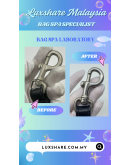 CHRISTIAN DIOR LADY DIOR MEDIUM IN BLACK LAMBSKIN LEATHER WITH SILVER HARDWARE INCLUDES WITH TWO STRAP LEATHER AND CANVAS" HARDWARE POLISH AND BAG SPA SERVICE"