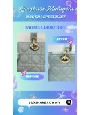 CHRISTIAN DIOR LADY D JOY WITH STRAP "NANO RESTORE AND TREATMENT LEATHER"