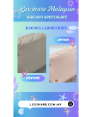 CHRISTIAN DIOR MEDIUM LADY DIOR WITH STRAP" NANO RESTORE AND BAG SPA SERVICE"