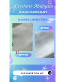 CHRISTIAN DIOR DIOREVER IN METALLIC SILVER WITH STRAP "NANO RESTORE AND BAG SPA SERVICE"