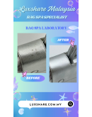 CHRISTIAN DIOR DIOREVER IN METALLIC SILVER WITH STRAP "NANO RESTORE AND BAG SPA SERVICE"