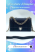 CHRISTIAN DIOR DIORAMA CROSSBODY BAG IN BLACK AND SILVER HARDWARE" NANO RESTORE AND BAG SERVICE"