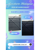 CHRISTIAN DIOR DIORAMA CROSSBODY BAG IN BLACK AND SILVER HARDWARE" NANO RESTORE AND BAG SERVICE"