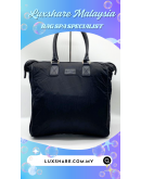 ETRO HANGBAG IN BLACK NYLON AND LEATHER" SEW BACK AND BAG SPA SERVICE"