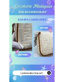 FENDI BAGUETTE BAG IN CANVAS (BAG SPA CLEANING,TREATMENT AND CARE)
