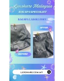 FENDI TOTE BAG IN SHINY BLACK LEATHER (BAG SPA CLEANING,TREATMENT&CARE)