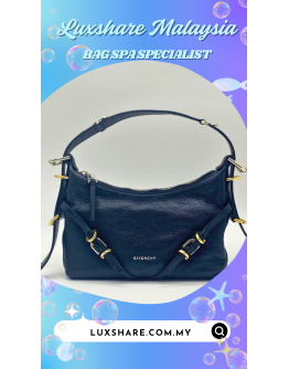 GIVENCHY LEATHER CROSSBODY BAG " BAG SPA SERVICE AND TREATMENT LEATHER "