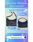 GIVENCHY LEATHER CROSSBODY BAG " BAG SPA SERVICE AND TREATMENT LEATHER "