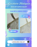 GOYARD SAINT LOUIS MM TOTE BAG IN WHITE " BAG SPA SERVICE AND TREATMENT LEATHER "