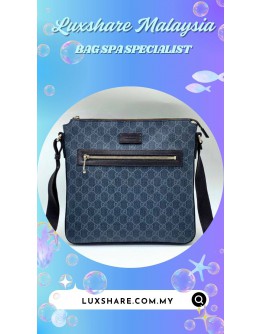 GUCCI MESSENGER CROSSBODY BAG (BAG SPA CLEANING,LEATHER REPLACEMENT)