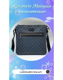 GUCCI GG SUPREME CANVAS MESSENGER BAG (BAG SPA CLEANING, LEATHER REPLACEMENT)