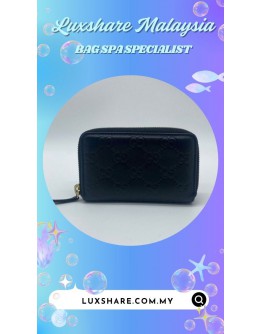 GUCCI GUCCISSIMA ZIP-AROUND WALLET (BAG SPA CLEANING,NANO RESTORATION)