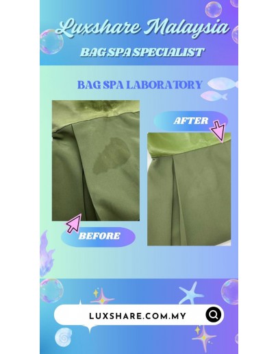 GUCCI GREEN SLEEVELESS TOP REMINISCENT OF HAI VEST IN DUPION SILK (SPA CLEANING,NANO RESTORATION)