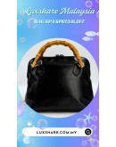 GUCCI BAMBOO HANDLE LEATHER (BAG SPA CLEANING,BANO RESTORATION)