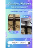 GUCCI GG SUPREME TOTE BAG (TOUCH UP LEATHER HANDLE PART, BAG SPA CLEANING)