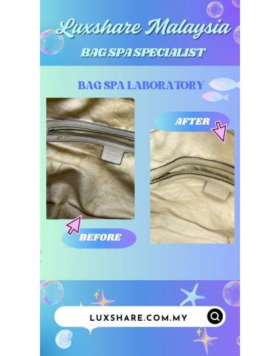 GUCCI MEDIUM GUCCCISSIMA BREE TOTE BAG ( BAG SPA CLEANING, NANO RESTORATION)